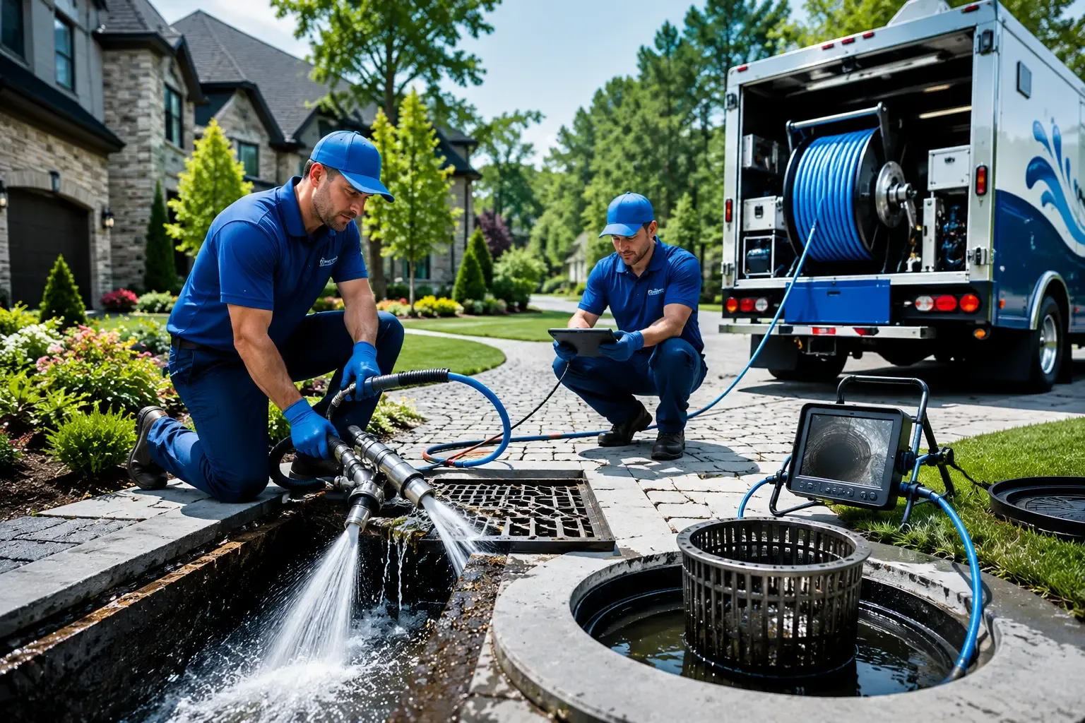 Local outdoor drain cleaning professionals in Meriden, CT
