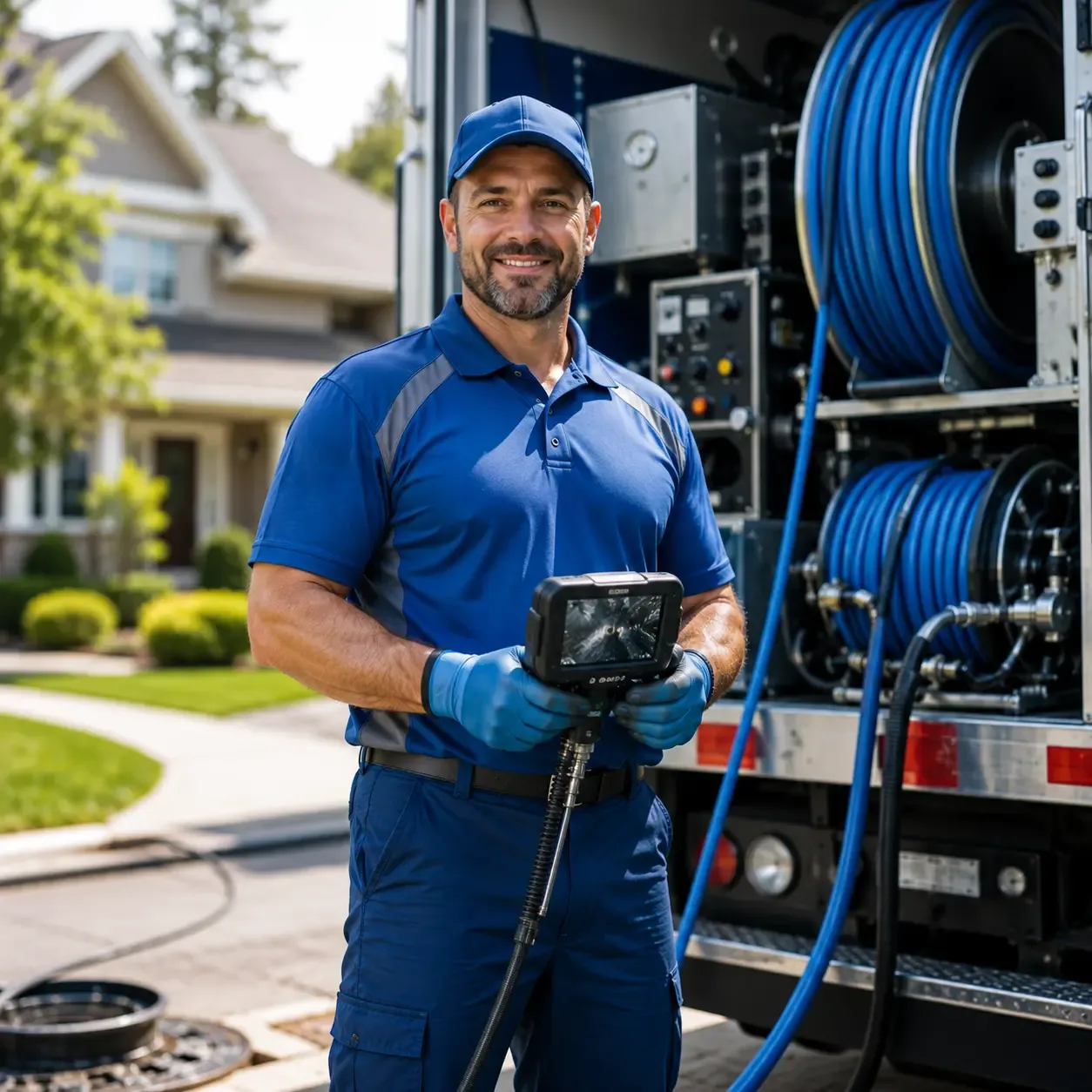 Local outdoor drain cleaning specialists in Meriden, CT